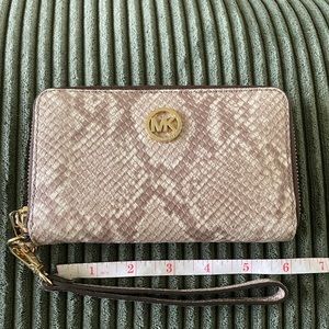 Michael Kors Snakeskin Wallet